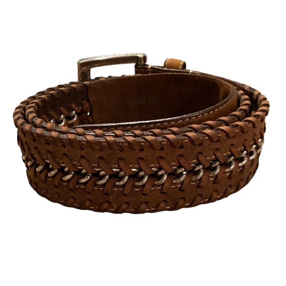 Brighton Vintage Braided Leather Belt - Picture 8 of 12